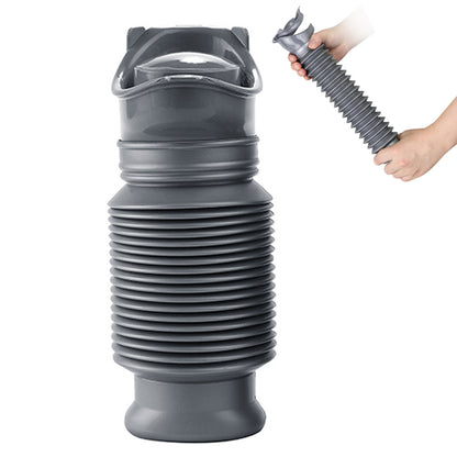 750ml Pee Bottles Collapsible Urine Bottle Car Pee Bottle For Men And Women-Grey