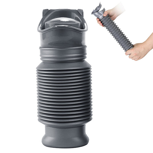 750ml Pee Bottles Collapsible Urine Bottle Car Pee Bottle For Men And Women-Grey