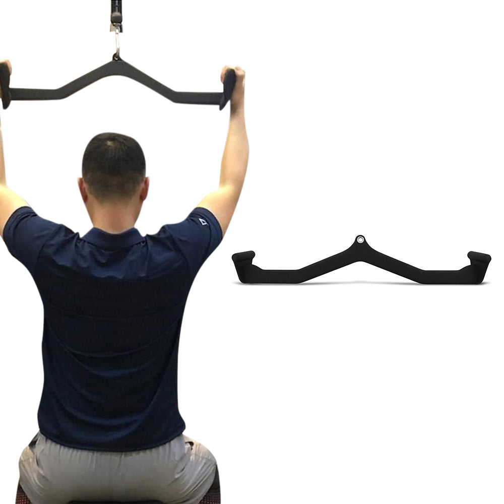 83cm Back Exercise Pulley Attachment Lat Pulldown Handle for Cable Machine Home Gym