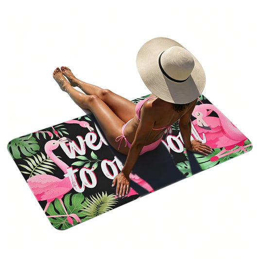 Summer Pool Floor Mat Non Slip Diatomite Mat for Outdoor Patio Beach-Style2
