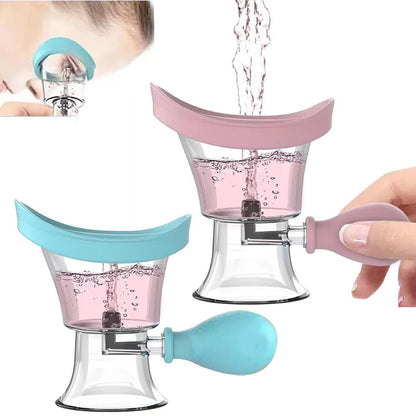 2Pcs Manual Eye Wash Cups Air Pressure Eye Cleaning Cups