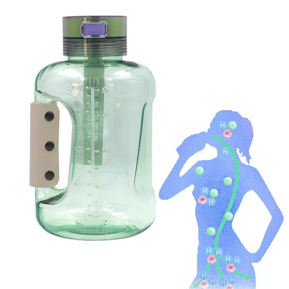 1500ml Hydrogen Rich Water Generator Rechargeable Hydrogen Water Bottle Green