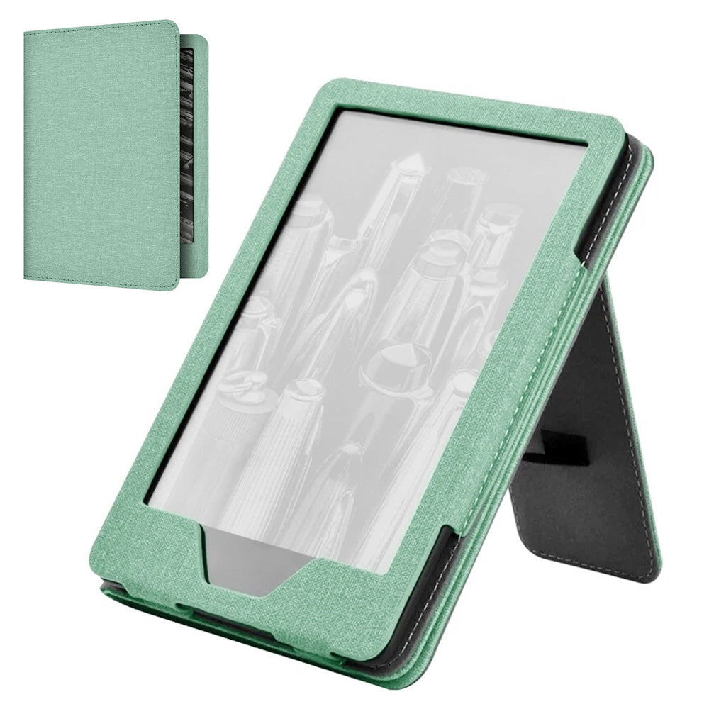 Protective Case with Stand for Kindle Paperwhite 12th Gen 2024 7 Inch-Light Green