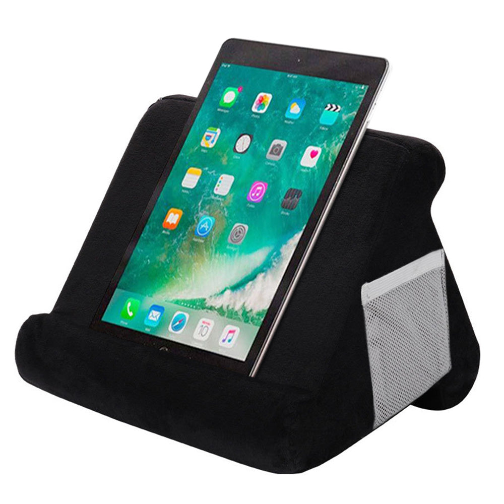 Reading Pillow 3-Angle Multi-Position Lap Cushion for Bed Sofa Travel-Black