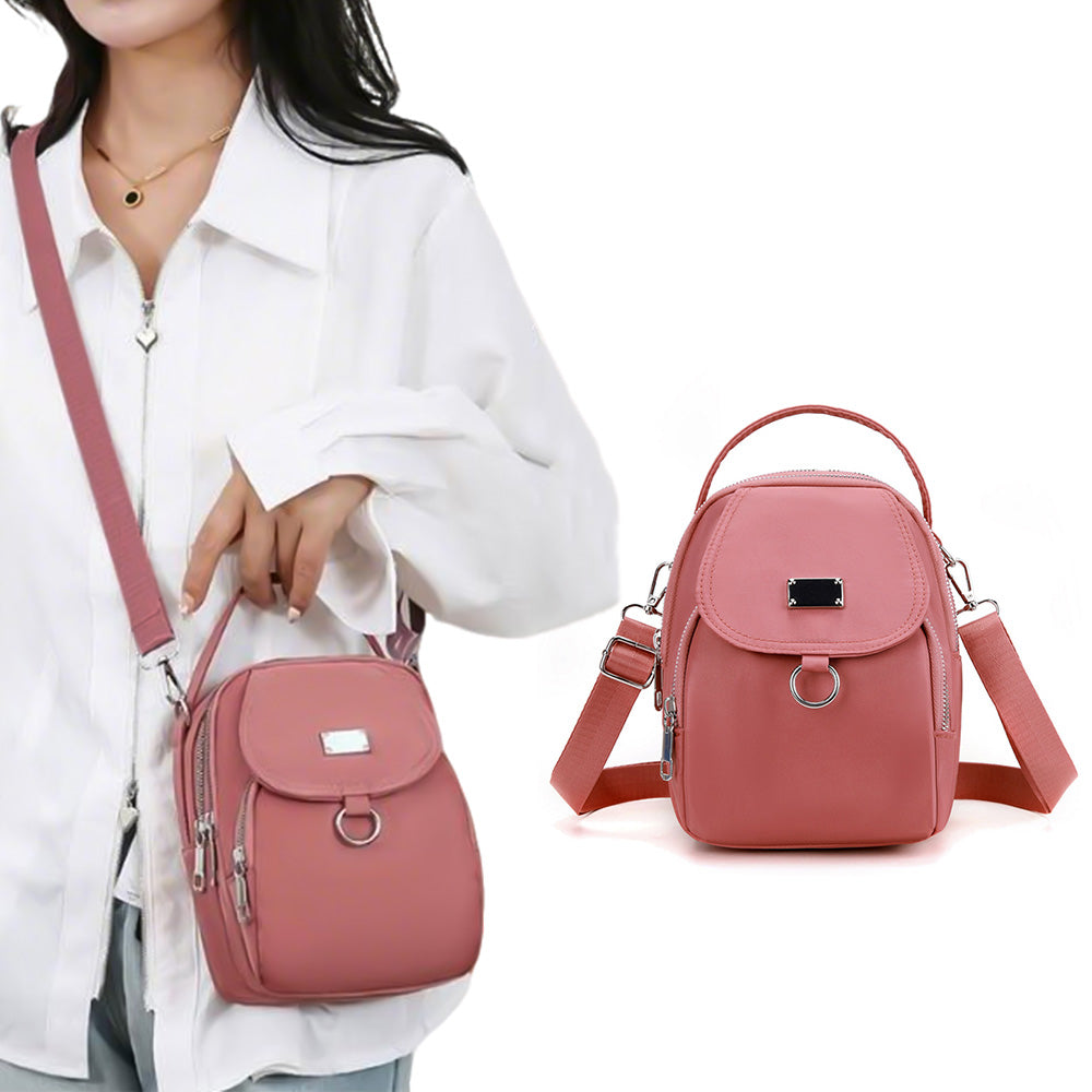 Small Crossbody Bag for Women Mini Phone Purses with Crossbody Strap Shoulder Bag-Pink