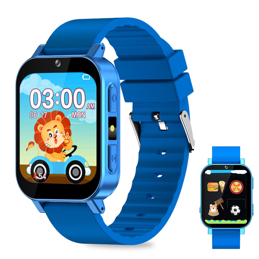 Smart Game Watch 30 Educational Games Word Learning for Boys Girls-Blue