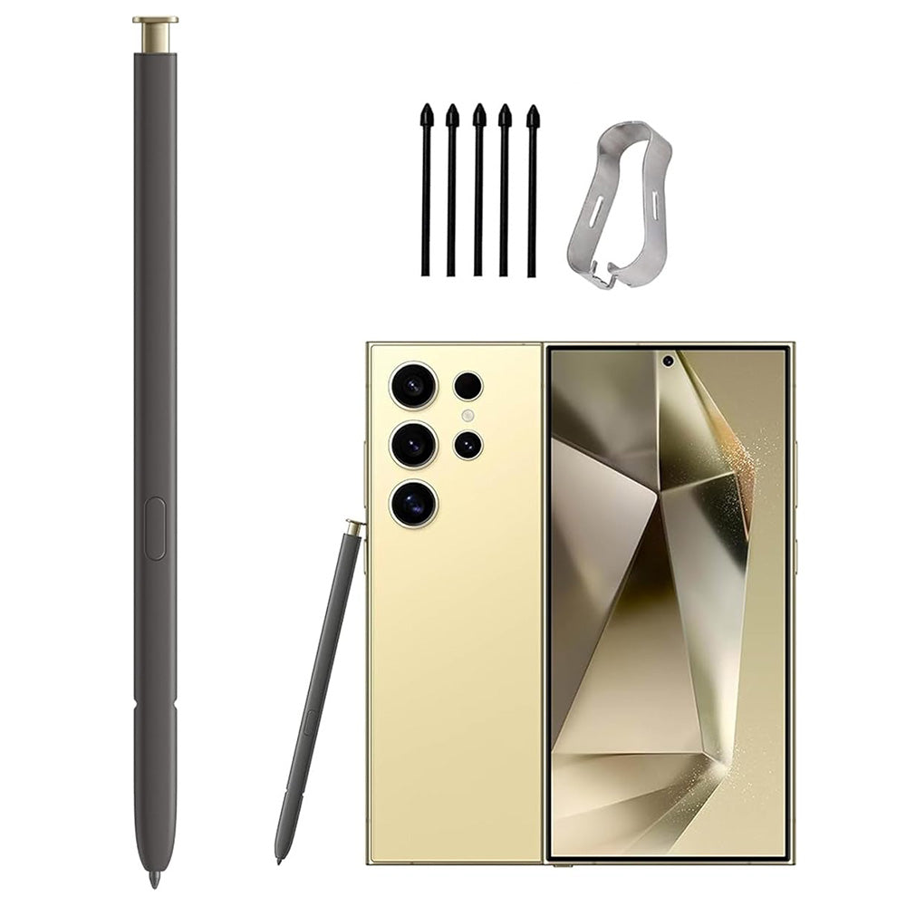Stylus Pen Compatible with Pressure Sensitive Replacement Stylus for Samsung Galaxy S24 Ultra-Yellow