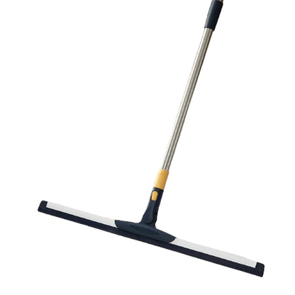 Telescopic Long Handle Floor Squeegee Scrubber - Blue