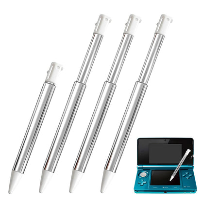 4 Piece Replacement Stylus Pens for Nintendo 3DS- White