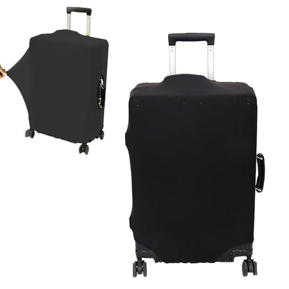 Elastic Luggage Suitcase Cover Travel Case Protector Anti Scratches Slipcover Black