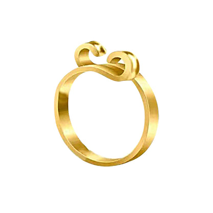 Adjustable Opening Ring Knitting Needlework Loop Ring Open Yarn Guide Ring Style 1