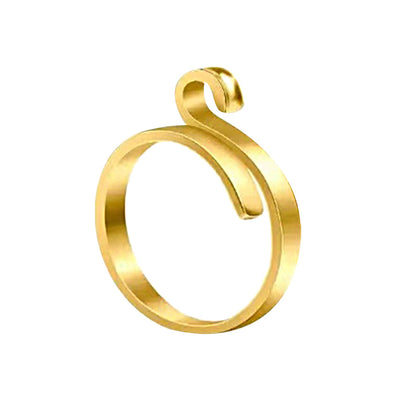 Adjustable Opening Ring Knitting Needlework Loop Ring Open Yarn Guide Ring Style 1