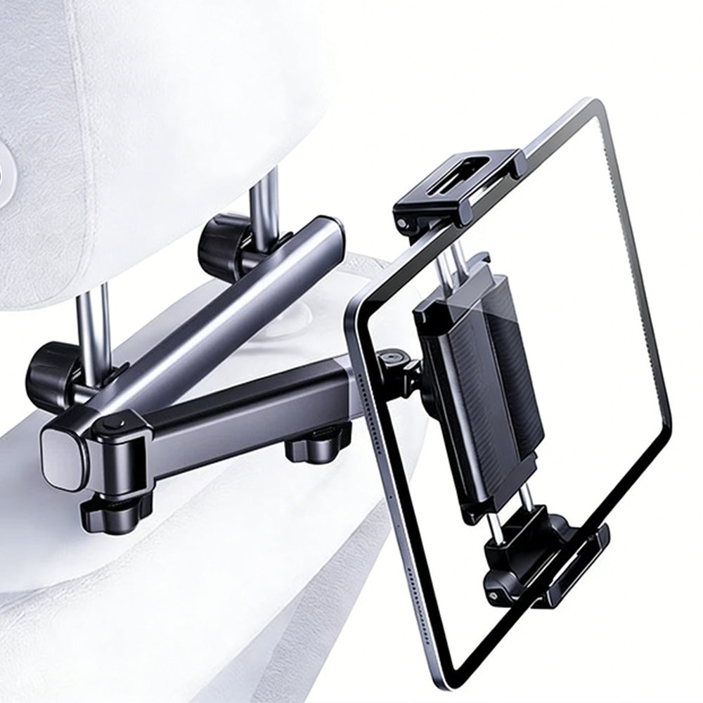 Universal 360 Degrees Extendable Car Headrest Tablet Holder For iPhone iPad