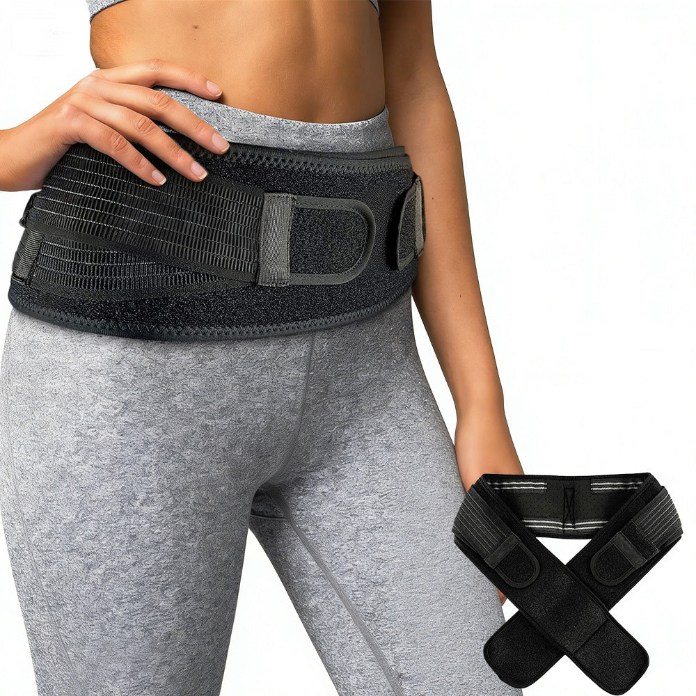 Sacroiliac Support Belt for Men and Women with Adjustable Compression SI Loc Hip Brace
