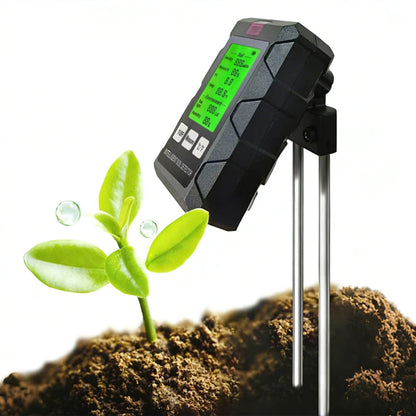 6 in 1 Soil Moisture Meter with PH Meter and Plant Temperature for Garden