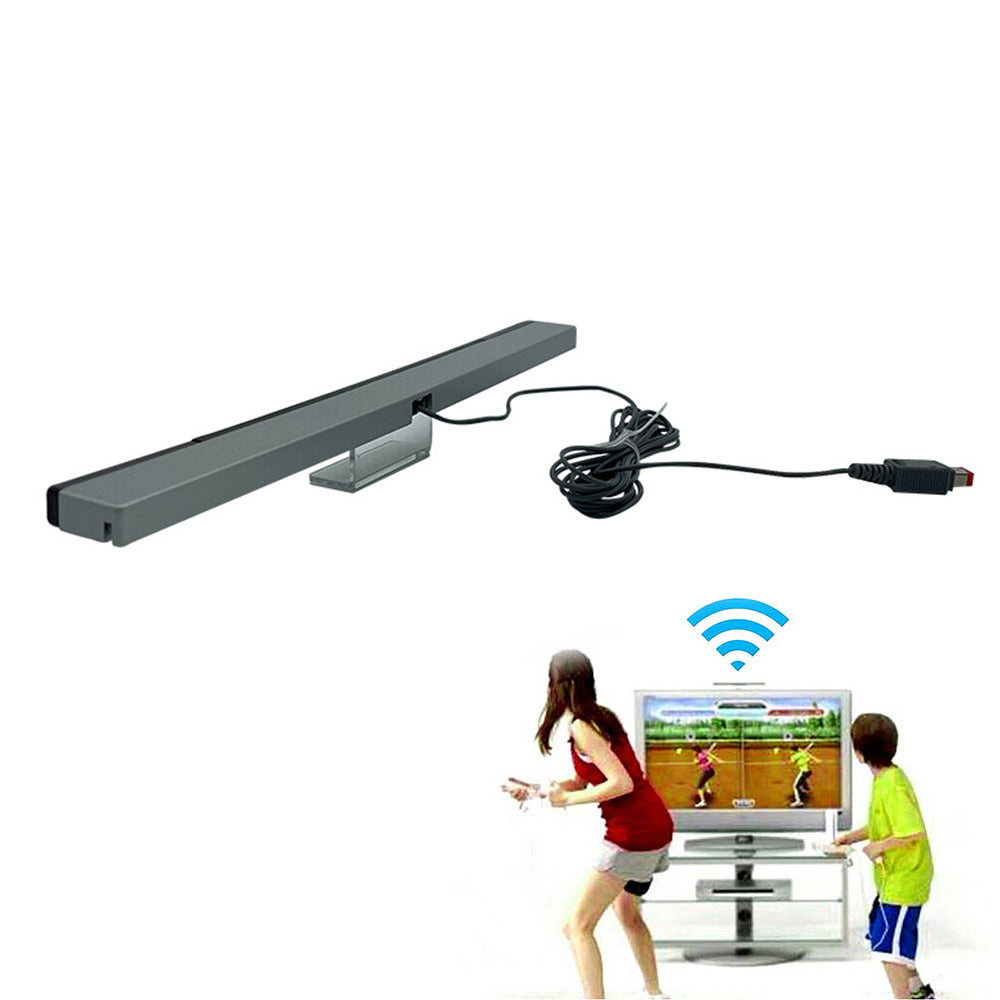 Replacement Sensor Bar for Nintendo Wii Console and Wii U Console (Wired)