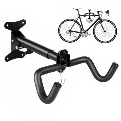 Foldable Bike Wall Mount Adjustable Bicycle Storage Rack for Garage Use