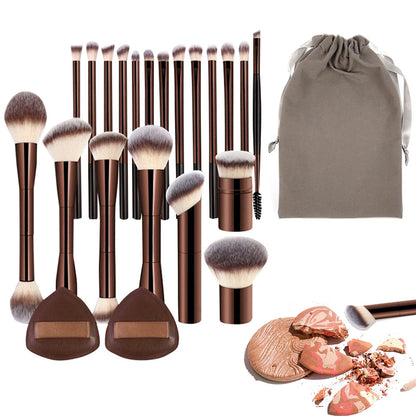 20Pcs Makeup Brushes Set Include Eyeshadow Brush Concealer Brush Foundation Brush
