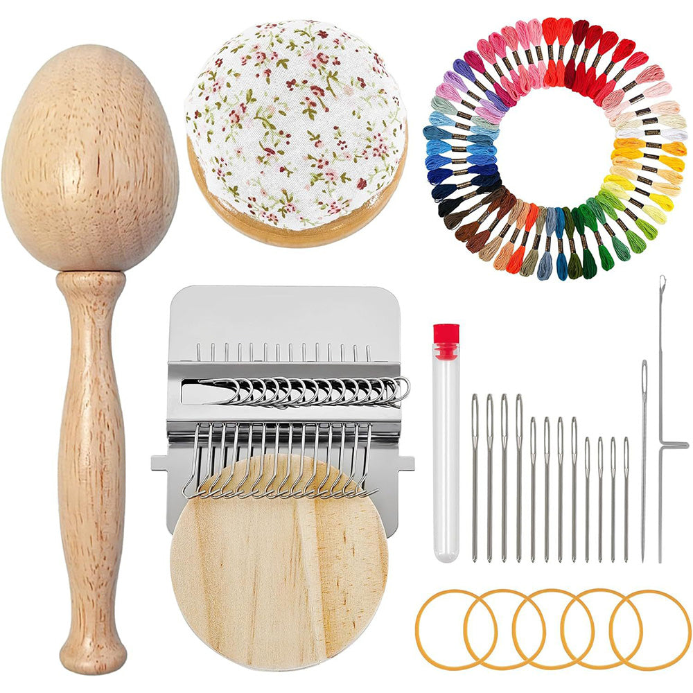Mini DIY Darning Weaving Loom Kit