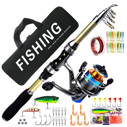 Sea Fishing Rod Combo Kit with Lures