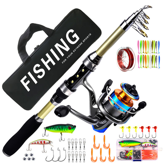 Sea Fishing Rod Combo Kit with Lures