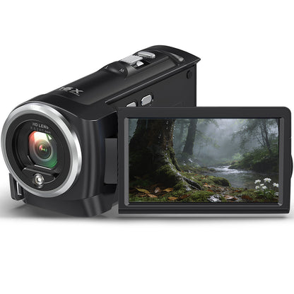 2.7K Video Camera Camcorder YouTube Vlogging Camera 16X Digital Zoom Webcam