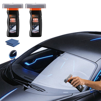 2PCS Handheld Glass Oil-Film Remover Emulsion Cleaner Glass Cleaning Board