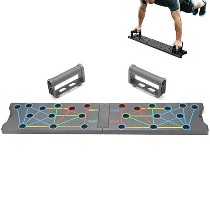 24 in 1 Push Up Board Strength Training System with Handles for Chest Shoulders
