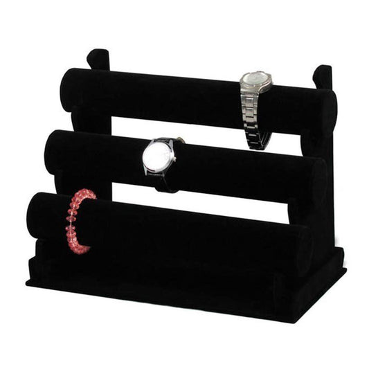 3-Tier Bracelet Holder Stand and Organizer Jewelry Display Rack