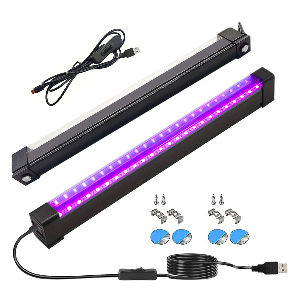 2 Piece Party Glow LED UV Black Light Bar