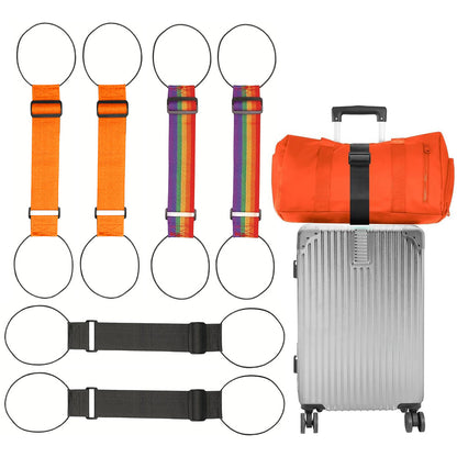6 Pack Luggage Straps Elastic Bungee Connector Tie Down Strap