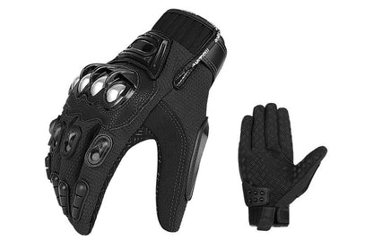 Stainless Steel Armour Motorcycle Gloves Sport Motorbike Racing Street Gloves