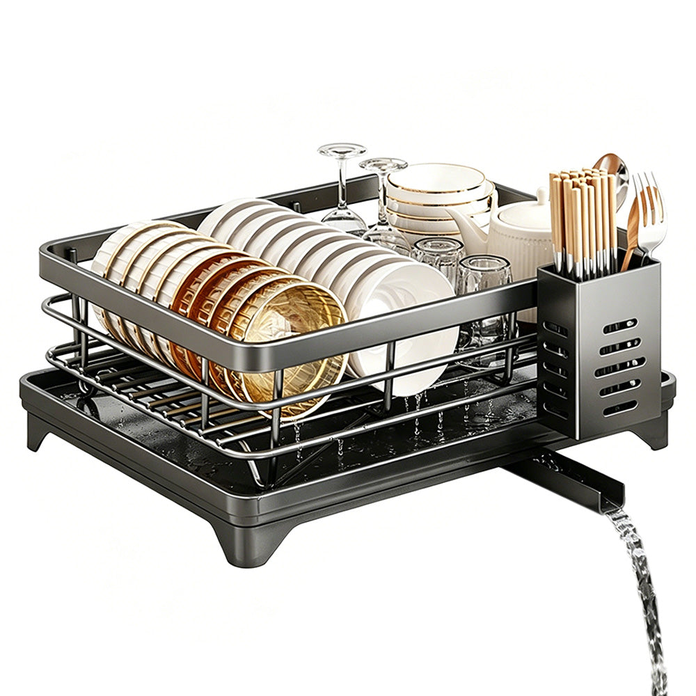 Stainless Steel Dish Drying Rack Heavy Duty Drainer