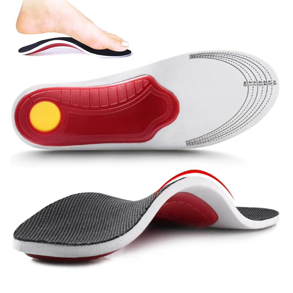 High Arch Support Shoe Insoles for Flat Feet Support and Posture Correction