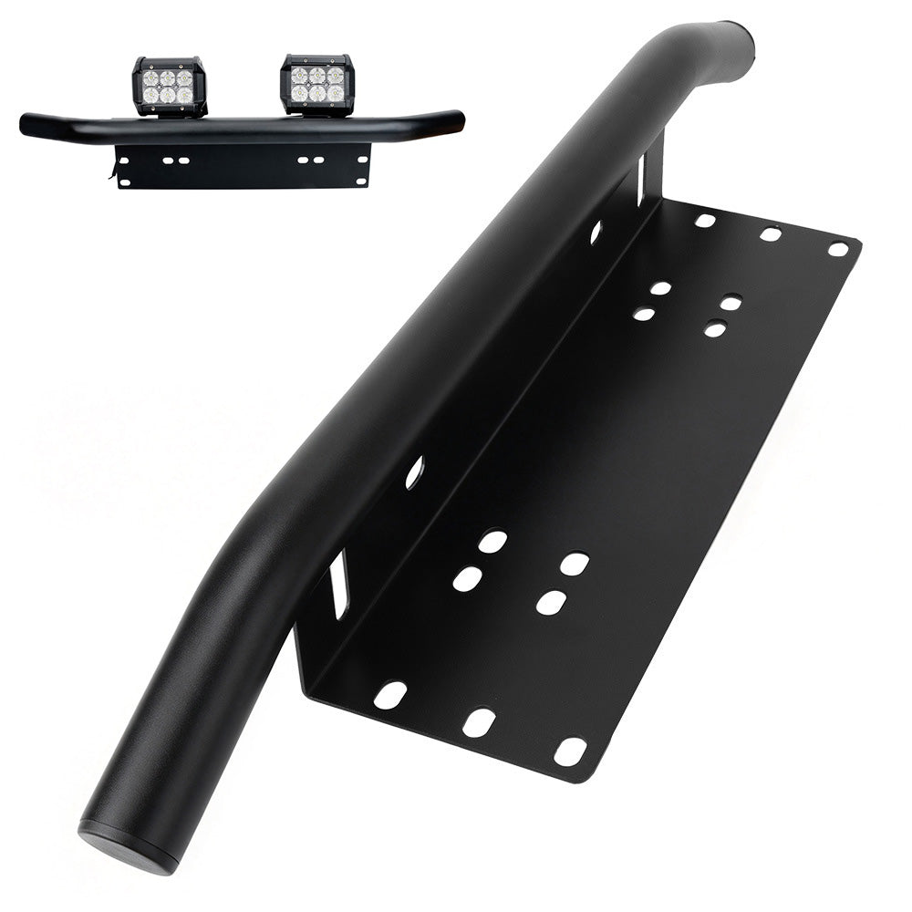 Metal License Plate Light Bar Bracket for Truck SUV and Jeep
