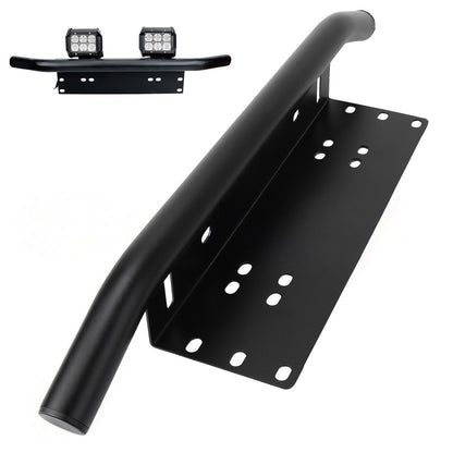 Metal License Plate Light Bar Bracket for Truck SUV and Jeep