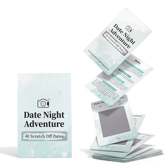 40 Ideas Card Games Date Night Adventure Scratch Off Card Board Game For Couples