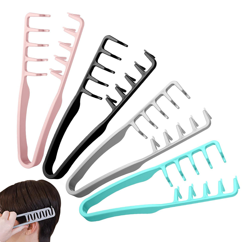 4Pcs Volumizing Texture Combs Set for Men and Women Texture Styling Comb