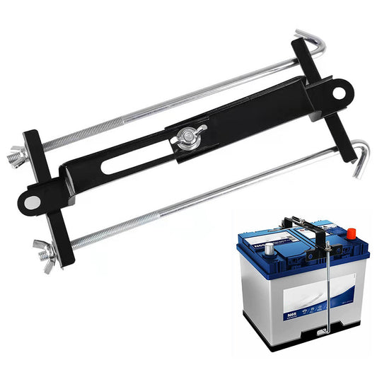 Adjustable Battery Hold Down Bracket for Car Truck and Boat