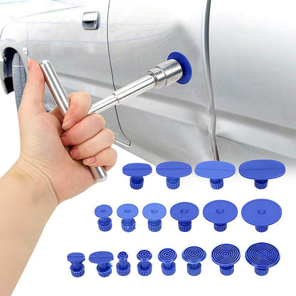 19PCS Car Dent Remover Repair Kit With T Slide Hammer Paintless Dent Puller For Car Body