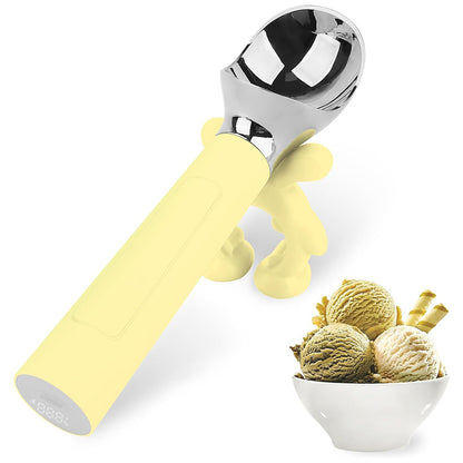 Heated Rechargeable Ice Cream Scoop with Stand Electric Warming Spoon