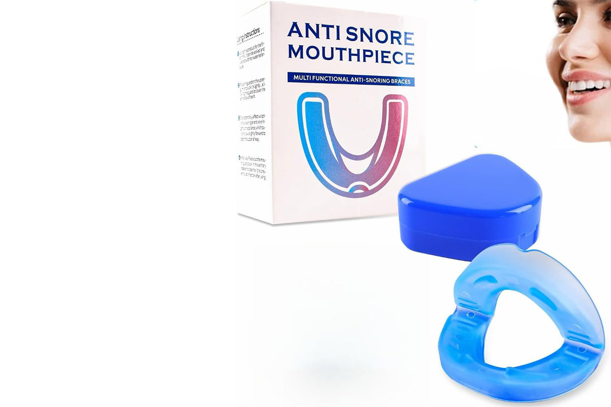 2Pcs Anti Snore Mouthpiece Mouth Guard Stop Snoring Grinding Sleep Aid Mouthguard