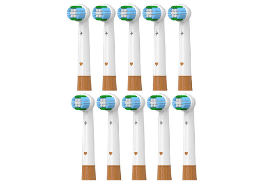 10Pcs Electric Toothbrush Replacement Brush Heads Refill for Oral B Braun