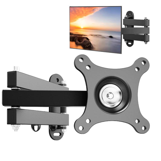 Monitor Wall Mount 360 Degree Swivel for TV Bracket with Extension Arm