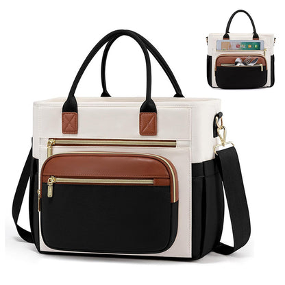 Insulated Lunch Bag Double Layer Leakproof Cooler Tote for Work
