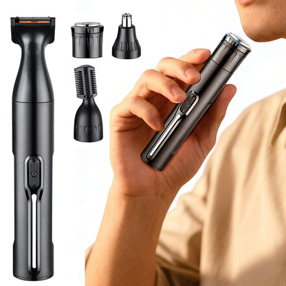 4 in 1 Nose Hair Trimmer for Ear Nose Eyebrow Beard