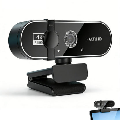4K Webcam Video Camera for PC Laptop