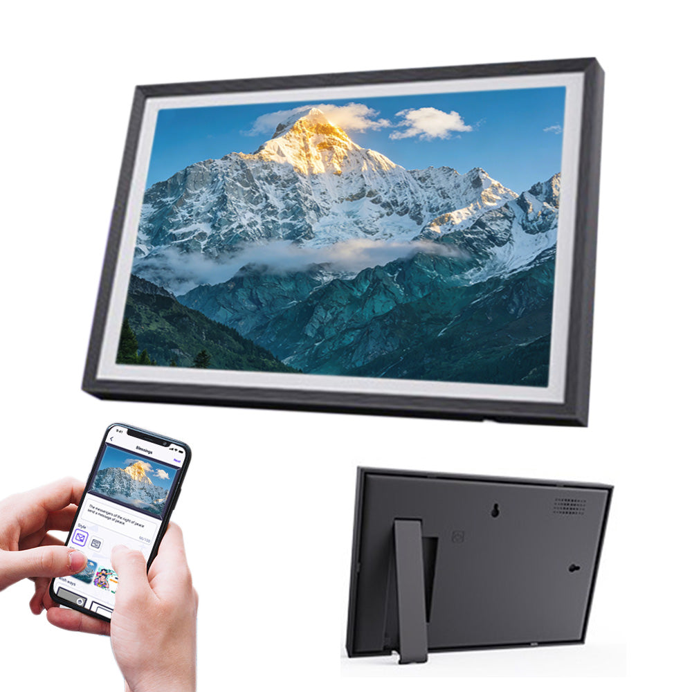 10.1 Inch Touchscreen Uhale Smart WiFi Digital Cloud Photo Frame with Mobile Photo Transfer-32 GB