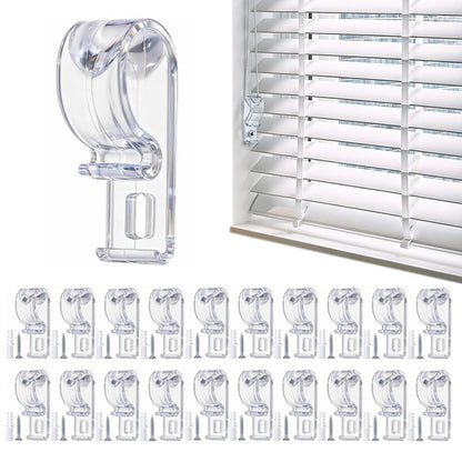 20Pcs Blind Chain Clip with Screws Curtain P Clips Blind Cord Holder