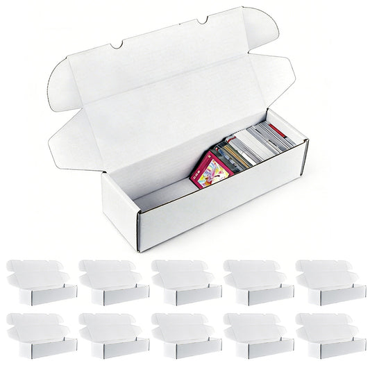 10Pcs Card Storage Box for Collectible and Trading Cards Board Game Organizer